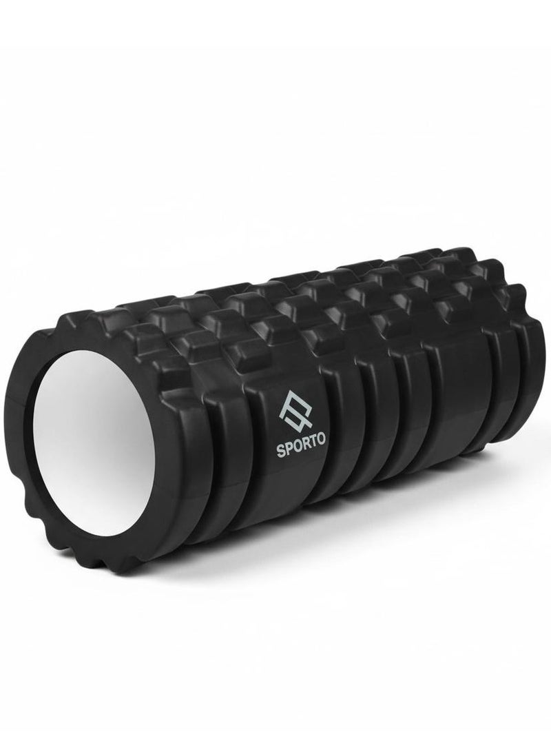 SportQ Foam Roller, Fitness Foam Roller, Deep Muscle Massage Roller Lightweight Muscle Roller for Yoga Pilates Muscle Relaxation, Balance Exercises, Physical Therapy Pain Relief - Image 1