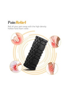 SportQ SportQ Foam Roller, Fitness Foam Roller, Deep Muscle Massage Roller Lightweight Muscle Roller for Yoga Pilates Muscle Relaxation, Balance Exercises, Physical Therapy Pain Relief  - Image 2