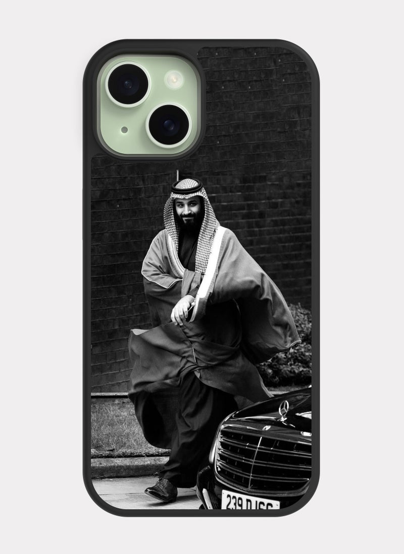 PXLAAT iPhone 15 case cover Prince Mohammed bin Salman MBS - Image 1