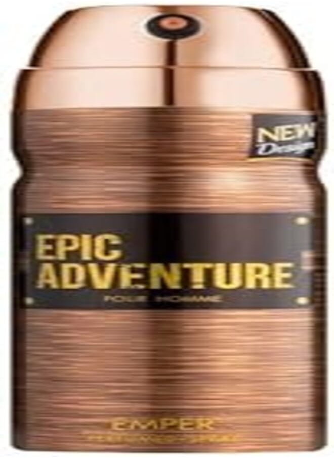 Emper - Emper Epic Adventure pour Homme Deodorant for Men Perfumed Body Spray - Image 1