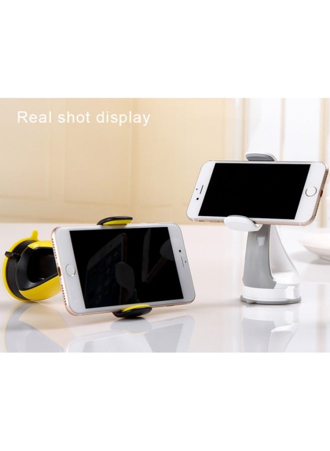 Yesido C1 Universal Spring Clip 360 Angle Rotation Mobile Phone Car Holder Suction Cup Car Phone Holder - Image 4