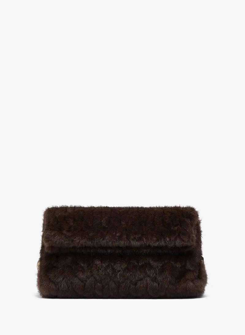 ليو جو Riccy Bag in Faux Fur