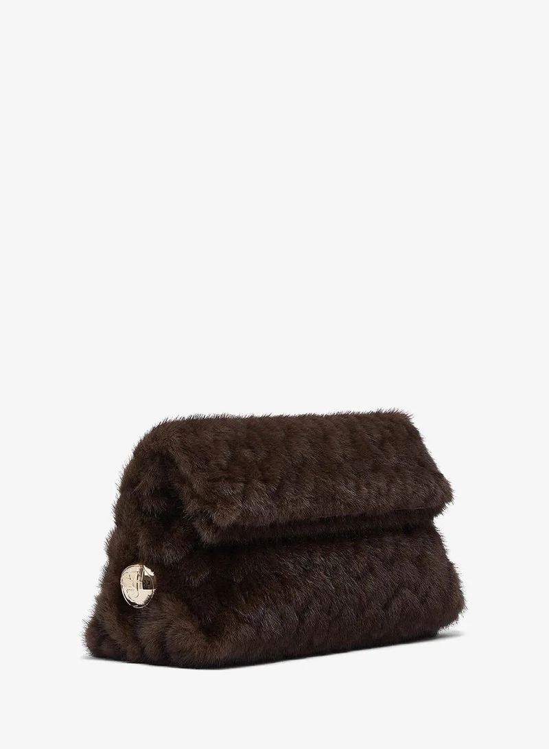 ليو جو Riccy Bag in Faux Fur