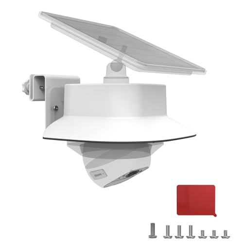 HOLACA Rain Shade Cover Gutter Mount Compatible with Eufy Security SoloCam E30E42 Eufy Security 4G LTE Cam S330 Solar Security Camera1 Pcak - Image 1