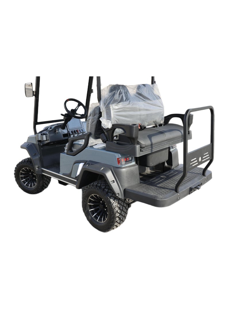 إلفتونق عربة غولف كهربائية LT-C727.2+2G – 4 مقاعد (2+2) – مرفوعة بدفع رباعي 4x4، محرك 5kW، بطارية ليثيوم 105Ah – موديل 2025 - Image 2