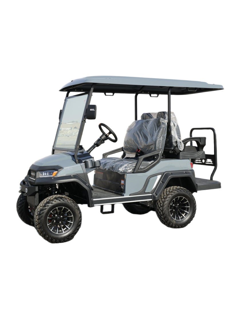 إلفتونق عربة غولف كهربائية LT-C727.2+2G – 4 مقاعد (2+2) – مرفوعة بدفع رباعي 4x4، محرك 5kW، بطارية ليثيوم 105Ah – موديل 2025 - Image 1