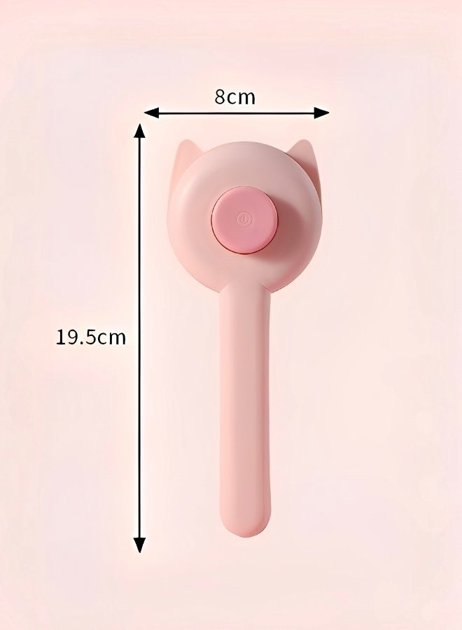 Pet Cat Grooming Brush Self Cleaning Slicker Brush Stainless Steel Bristles Remove Tangles Shedding Fur Ergonomic Non Slip Handle for Long and Short Hair Cats Kittens - Image 5