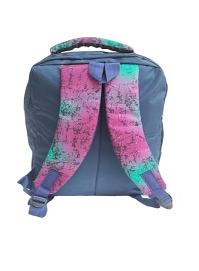 SPANCO Backpack for Office, Colleg, School & Travel Use for Men & Women | Size in Inches : 18 X 12 X 9 | Color : Blue - Image 5