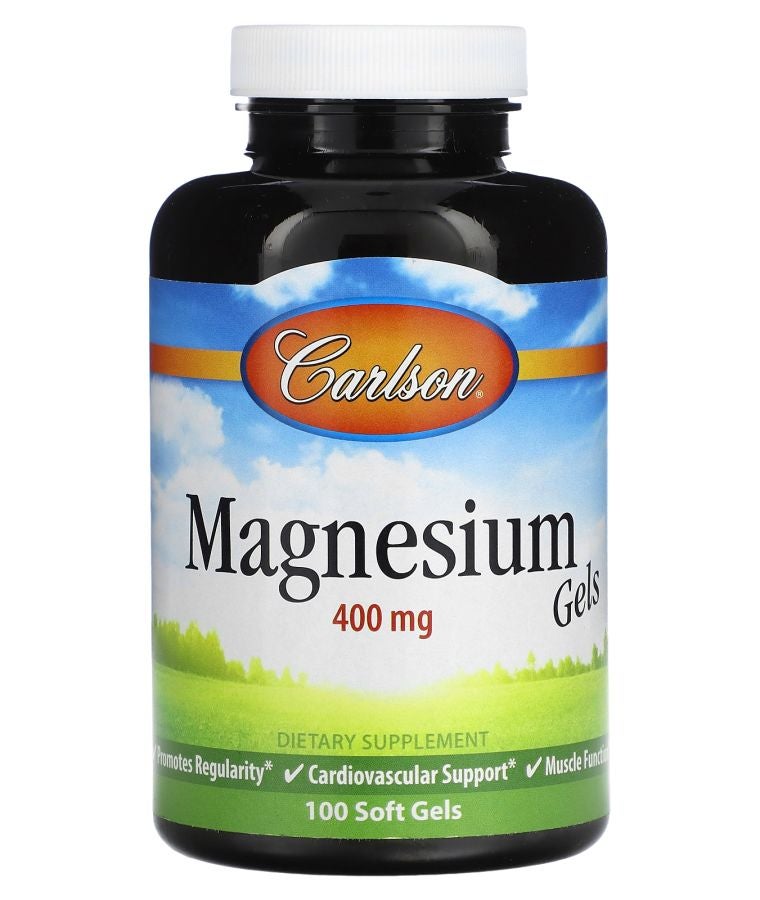 Magnesium Gels 400 mg 100 Soft Gels