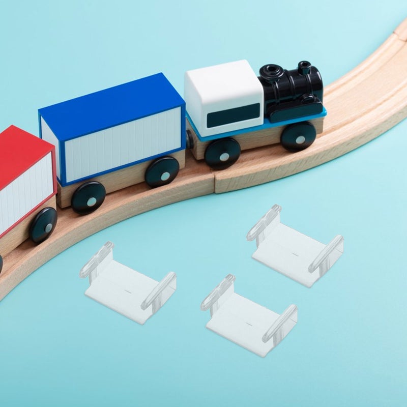 5pcs Train Track Connector Train Set Track Adapter And Smooth Play Home Kindergarten School - Image 5