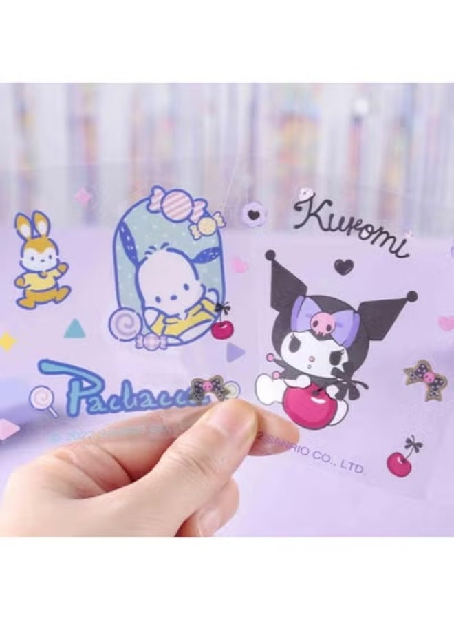 kuromi 60 Sheets Kuromi Stickers Set Gifts Cartoon Stickers, Vinyl Waterproof Stickers for Laptop, Bumper, Water Bottles, Computer, Phone, Car Stickers and Decals (kulomi Sticker) - Image 5