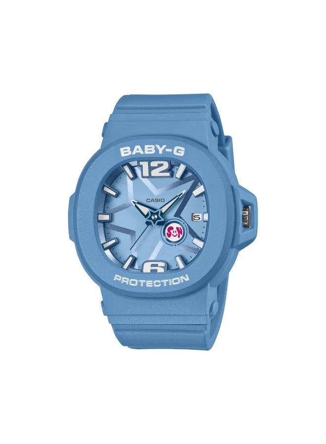 Casio Baby-G Analog Resin Blue Dial Quartz BGA-10D-2A2 - Image 1