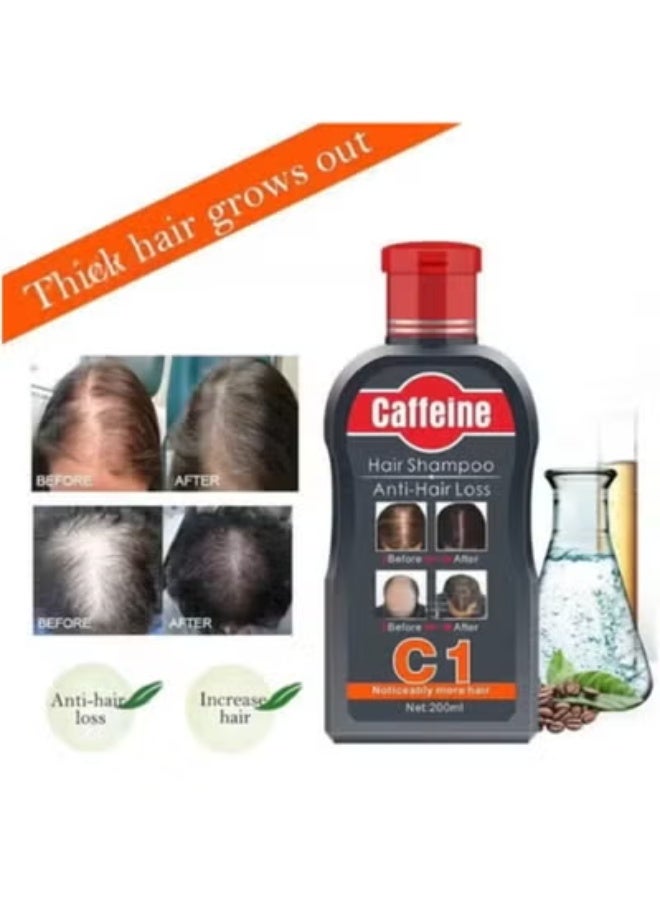 كافيين شامبو سي 1 الطبيعي المضاد لتساقط الشعر بالكافيين 200 مل - Image 2
