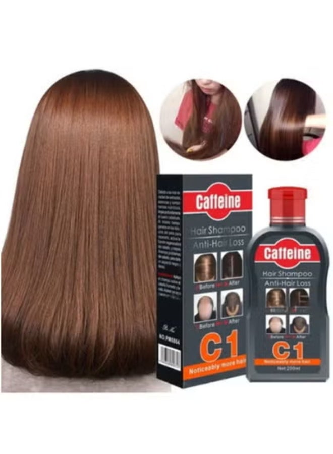 كافيين شامبو سي 1 الطبيعي المضاد لتساقط الشعر بالكافيين 200 مل - Image 5