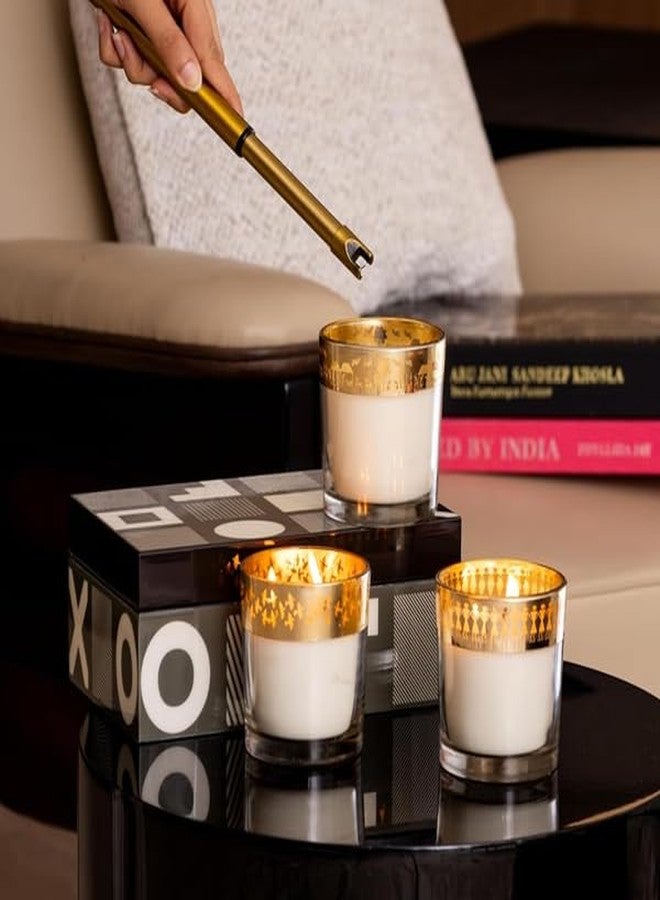 SEVA HOME Enchante Scented Candle - Dil Se (Saffron Silk - Birds) | Warli Art Design | 25H Burn | Natural Soy Wax | Cultural Home Décor & Luxury Gifting - Image 5