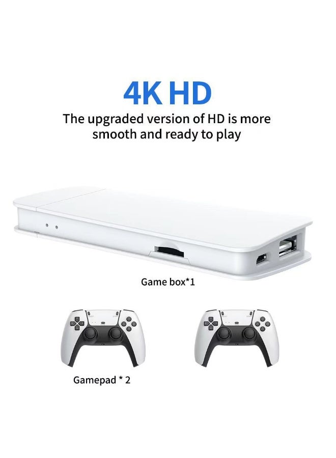 Sisily M15 20000+ Games Wireless Retro Game Stick, Vintage Game Stick HD Output System Built-in 23 Emulators Plug and Play Video Game Consoles with 2.4G Wireless Controllers,64GB TF Card for All Ages - Image 3