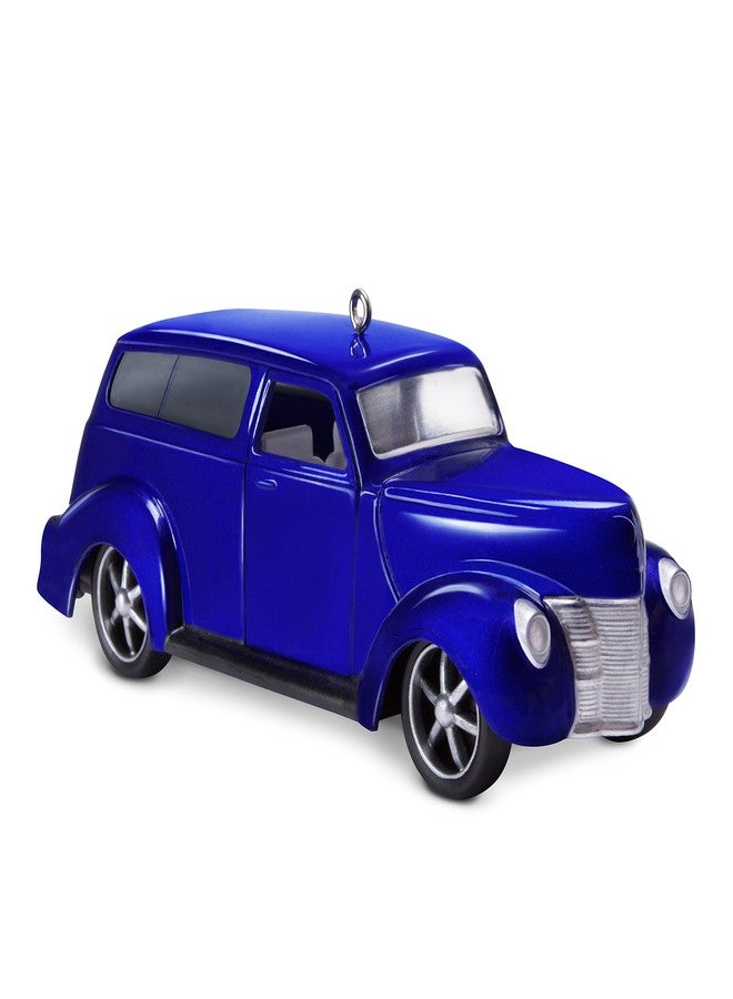 Hallmark Keepsake Christmas Ornament 2018 Year Dated, Car Keepsake Kustoms 1940 Ford, Metal - Image 1