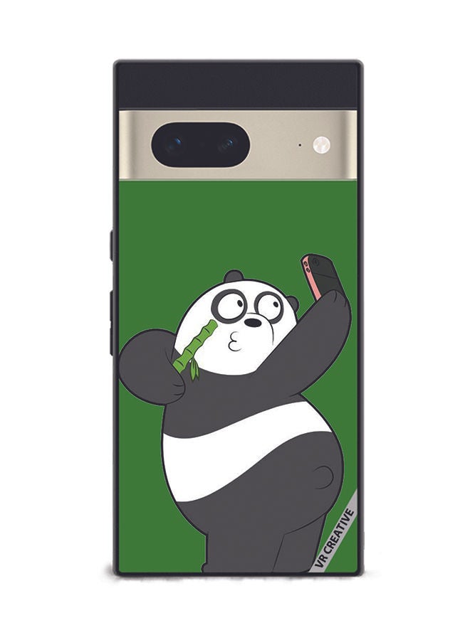 VR CREATIVE Protective Case Cover For Google Pixel 7 Panda With Phone Design Multicolour - Image 1