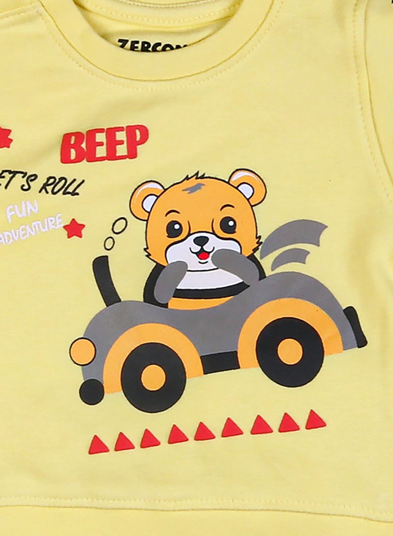 زيركون بيجامة خريفي مواليد - Image 2