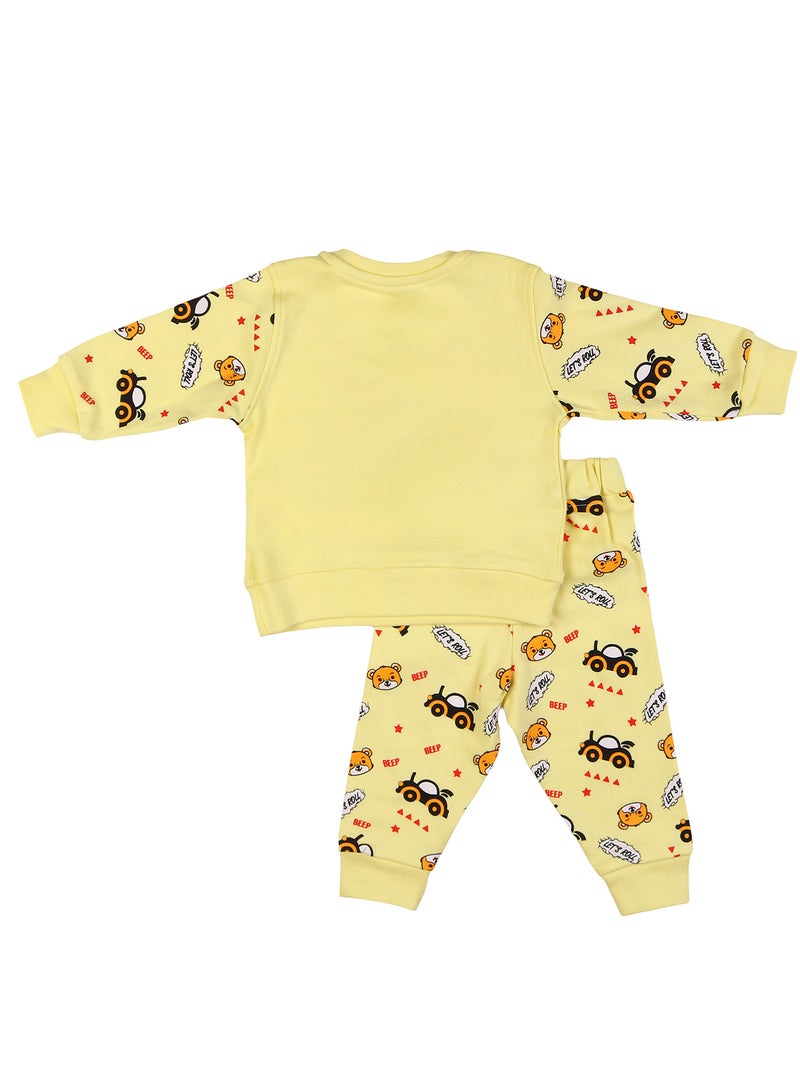 زيركون بيجامة خريفي مواليد - Image 3