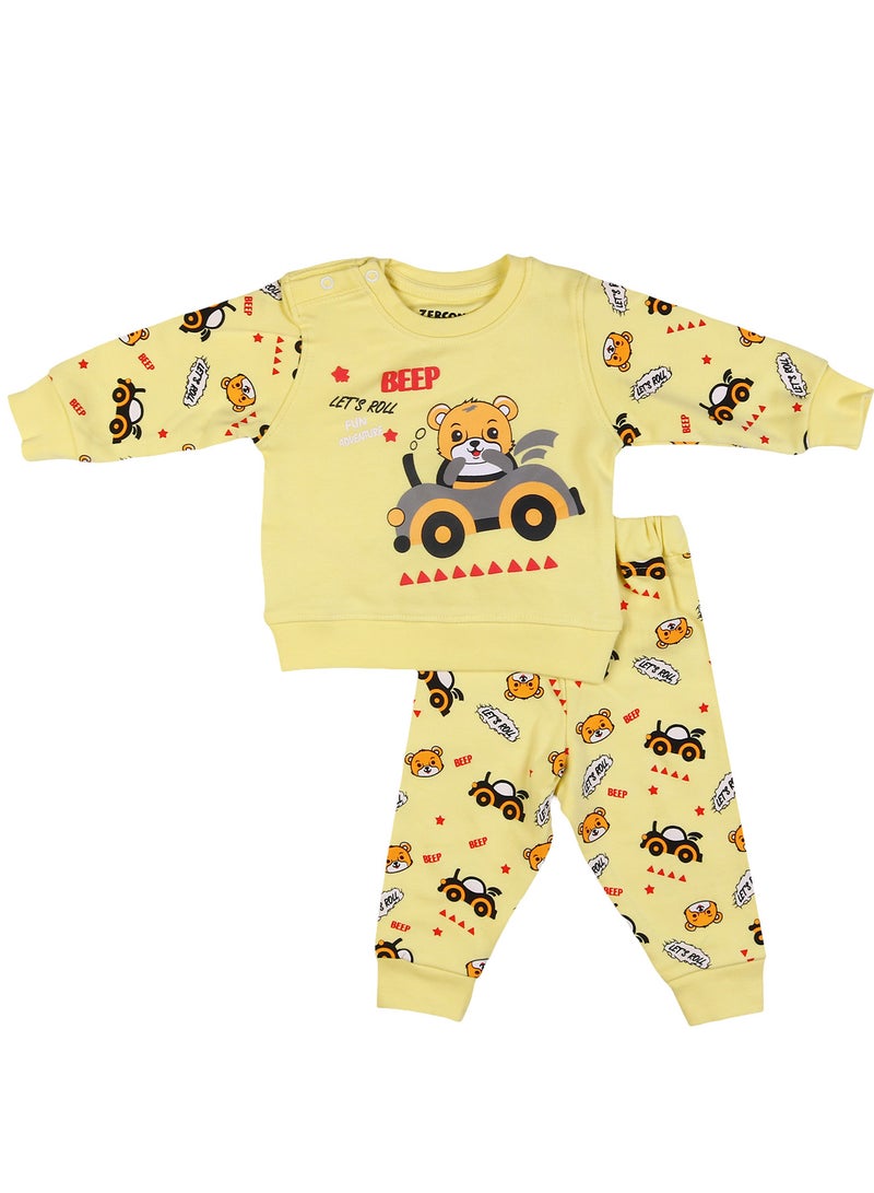 زيركون بيجامة خريفي مواليد - Image 1