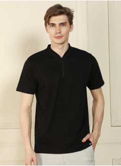 Dennis Lingo Black T-Shirt for Men - Regular Fit, Comfortable  - Image 2