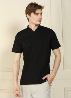 Dennis Lingo Black T-Shirt for Men - Regular Fit, Comfortable  - Image 3