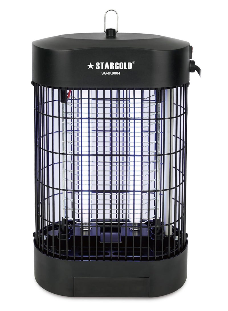 ستارجولد قاتل الحشرات بالأشعة فوق البنفسجية، قاتل البعوض 14 وات، غير سام للمطاعم، المكتب، المطبخ، غرفة النوم - أسود - Image 1