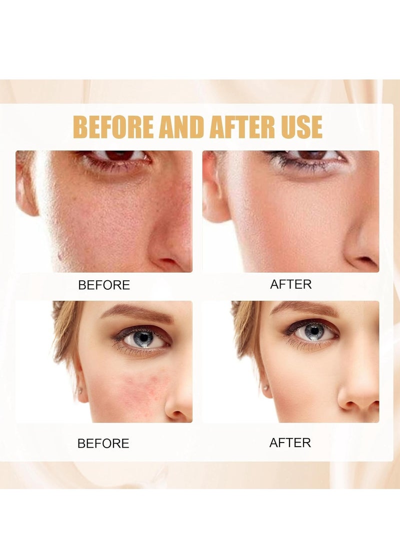 ZHENXIU BB Moist The Skin Hydrating BB Cream Foundation,Full-Coverage, Long-Lasting for All Skin Types – Medium, Light 30g - Image 5