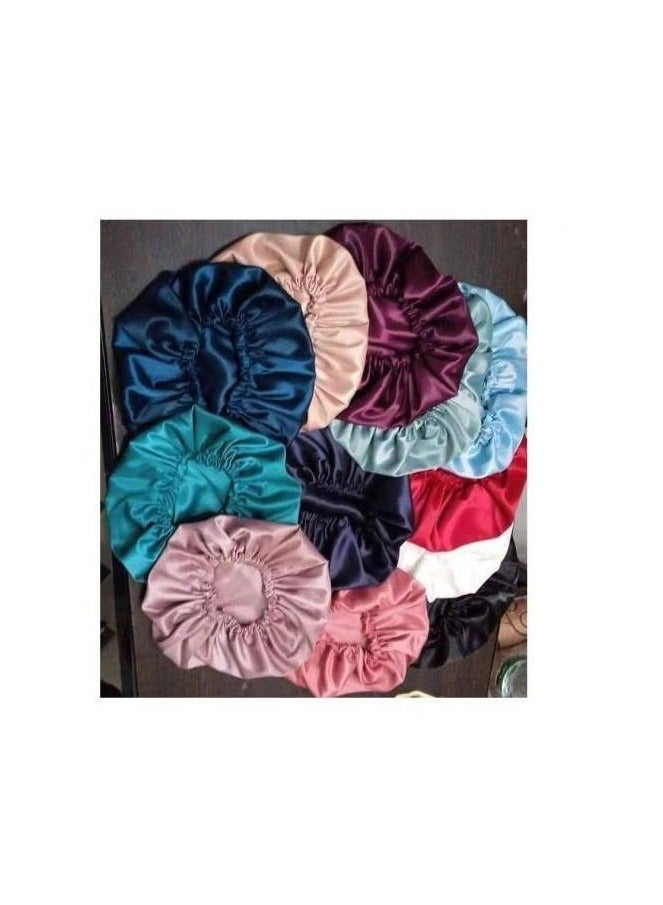Generic Satin Hair Care Kit (Satin Pillow - Satin Bonnet - Satin Buckle)  - Image 1