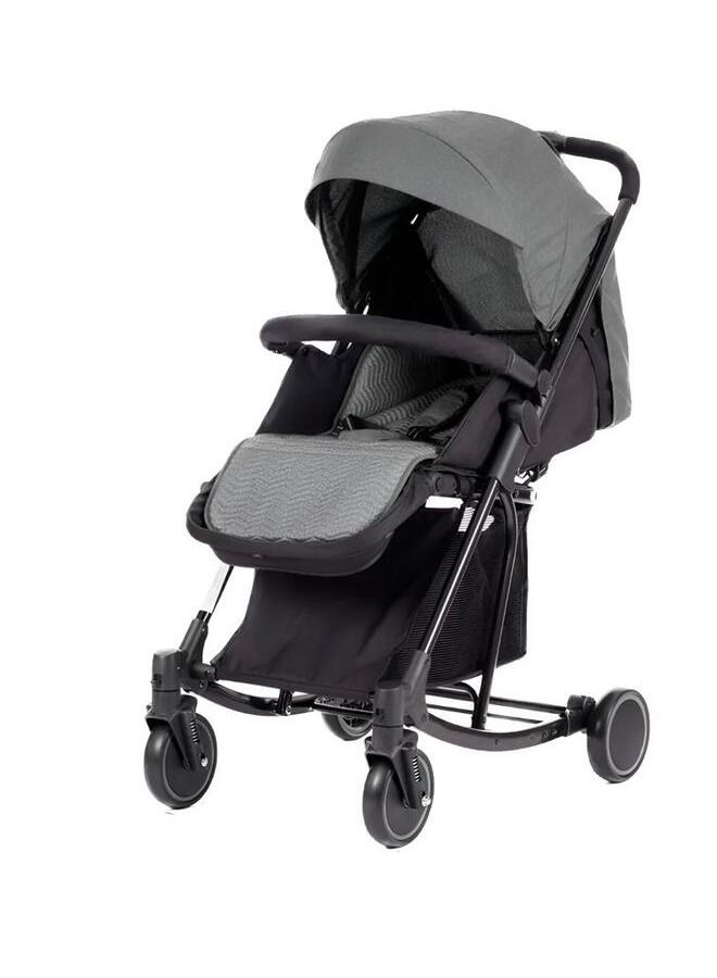 Lightweight Mini Stroller for Toddlers, Rocking Chairs, Folding Travel Stroller, Manual Chair, with Padded Backrest, Windshield Rain Snow Weather Protection