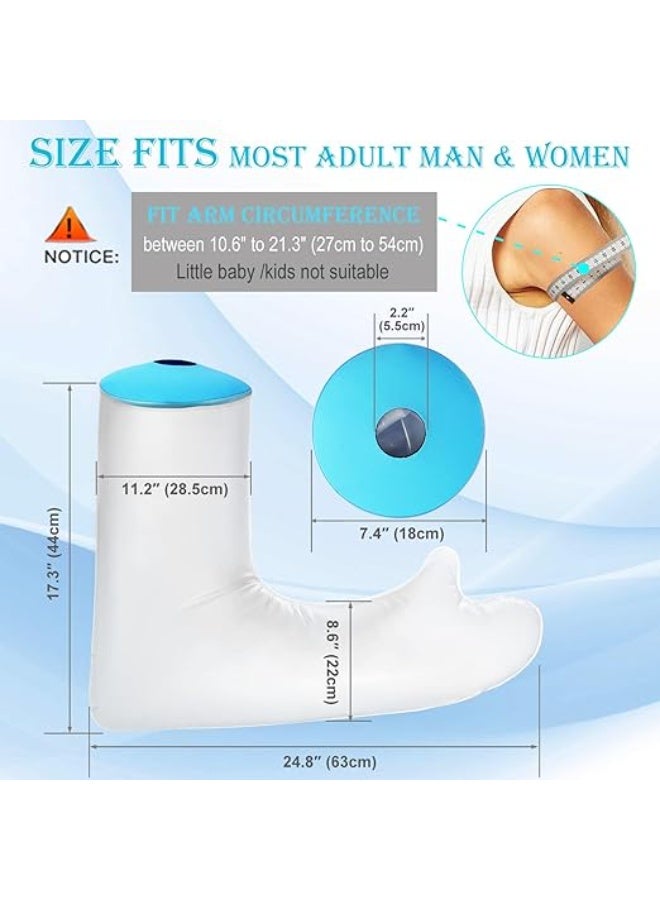 Adult Waterproof Arm Cast Cover | Reusable Shower Protector - Image 2