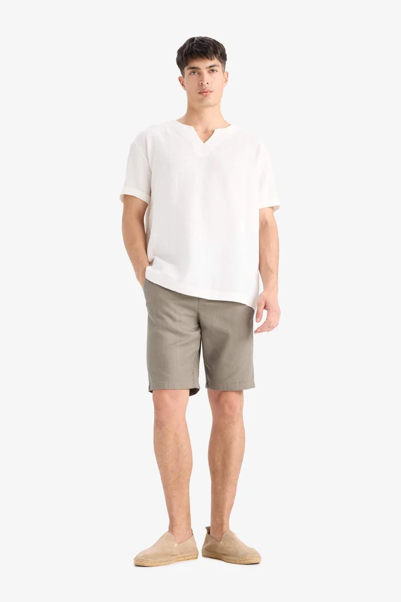 DeFacto Cotton Bermuda Shorts
