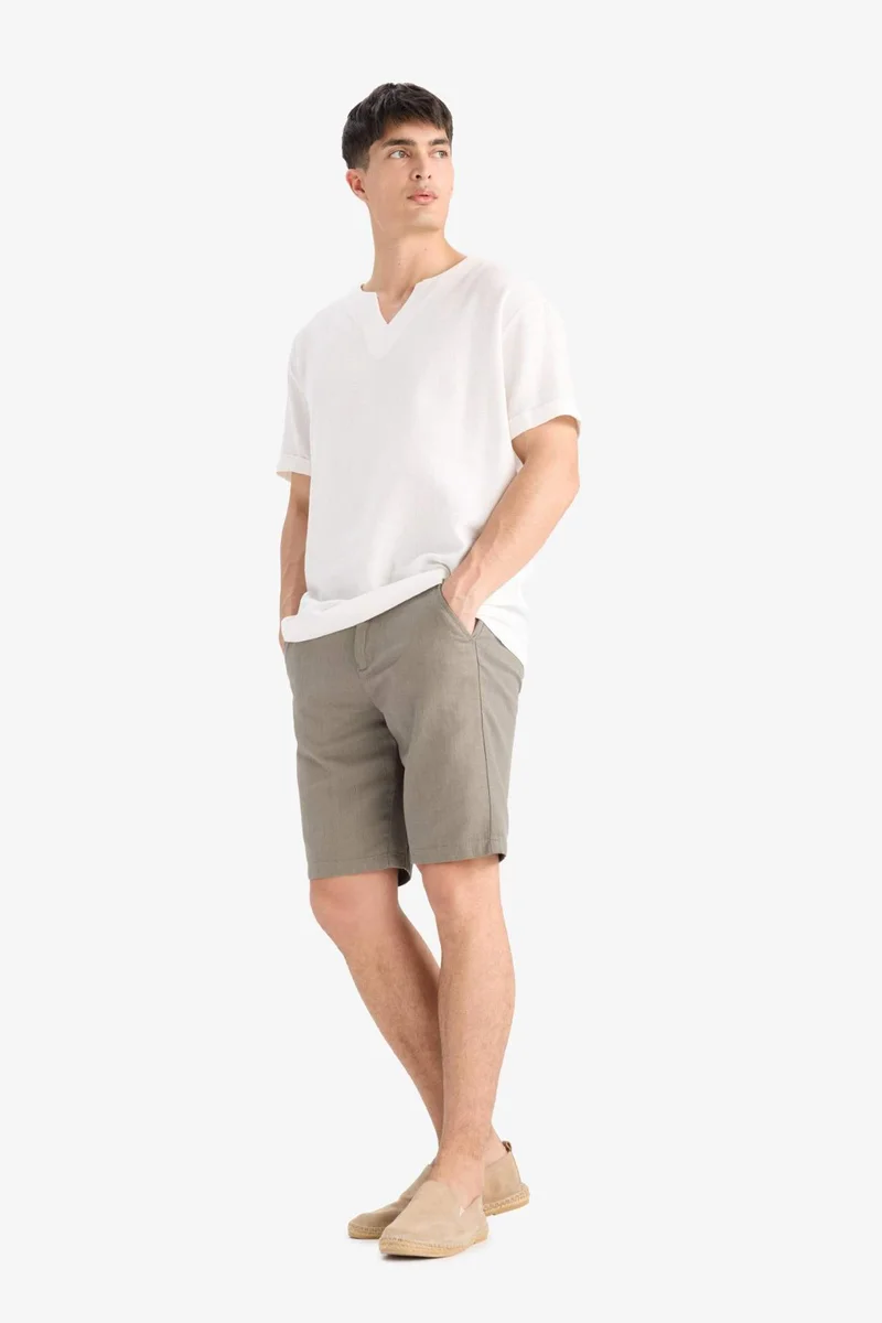 DeFacto Cotton Bermuda Shorts