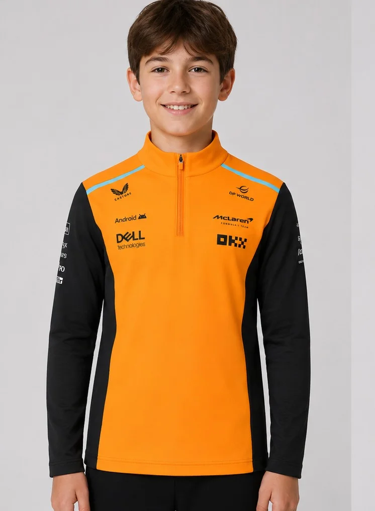 Mclaren MCLAREN KID'S REPLICA QUARTER ZIP TOP