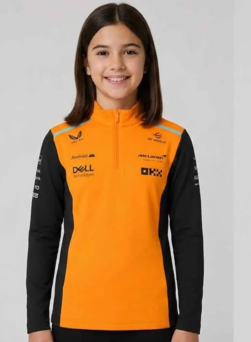 Mclaren MCLAREN KID'S REPLICA QUARTER ZIP TOP