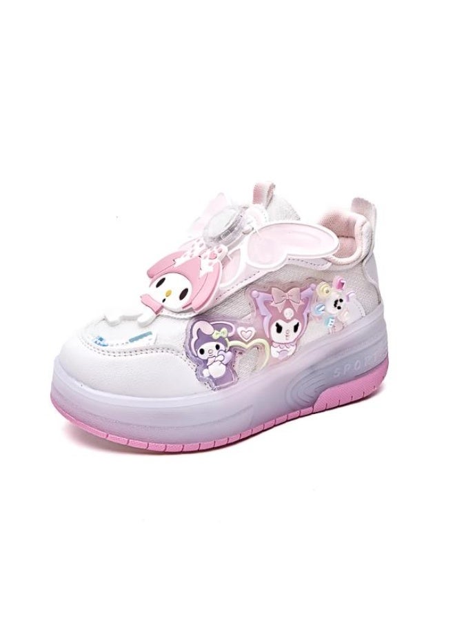 (نموذج جديد مع الأجنحة) حلو و عصري Roller Skates مع أضواء لامعة لأزواج التزلج على الجليد للأطفال - Image 2