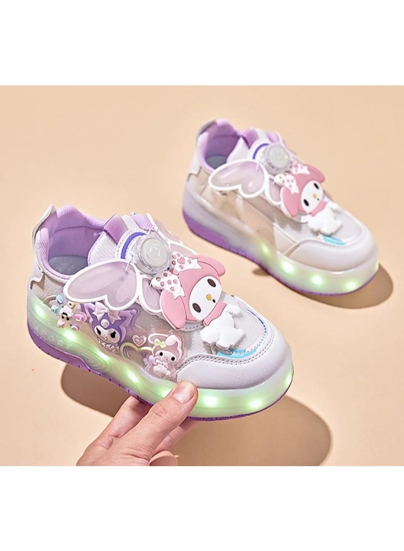 (نموذج جديد مع الأجنحة) حلو و عصري Roller Skates مع أضواء لامعة لأزواج التزلج على الجليد للأطفال - Image 3