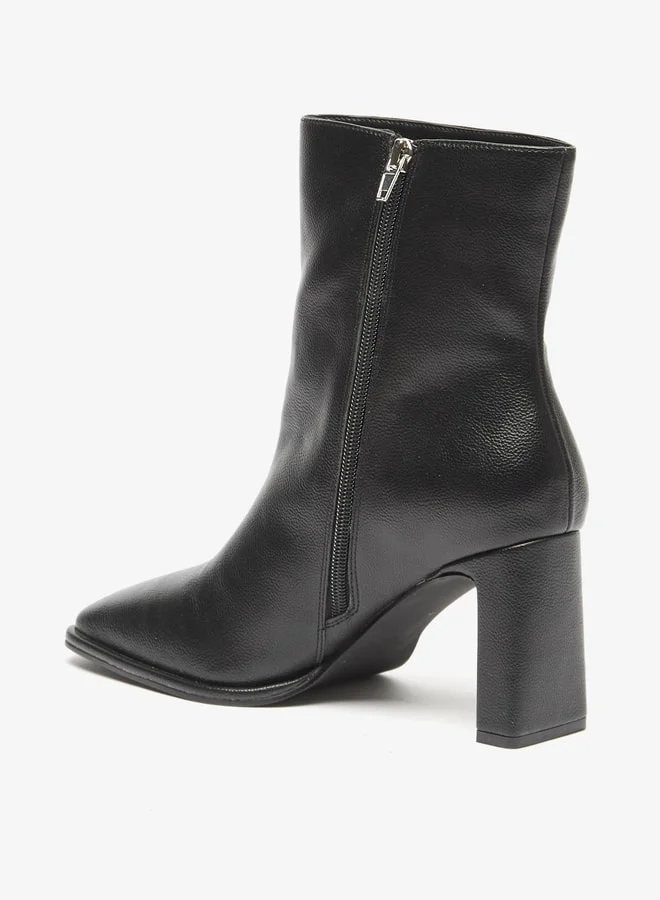 Flora Bella By Shoexpress Women Outdoor Zip Ankle Boots