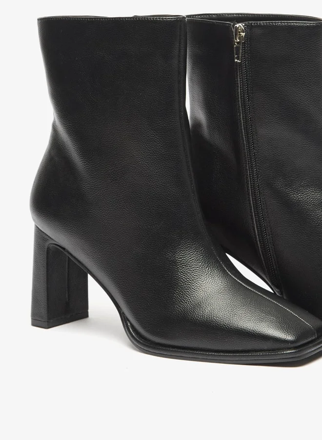 Flora Bella By Shoexpress Women Outdoor Zip Ankle Boots