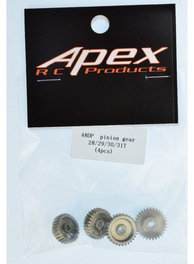 Apex RC Products 48 Pitch 28T 29T 30T 31T Aluminum Pinion Gear Set #9753 - Image 5