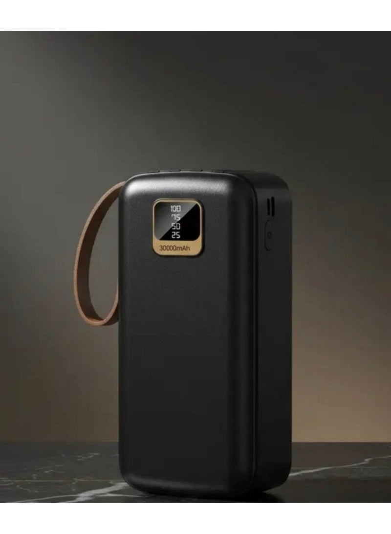 Fonemi DFONEMI P14 30000mAh Power Bank with Built in 4 Cables & LED Display - Image 1