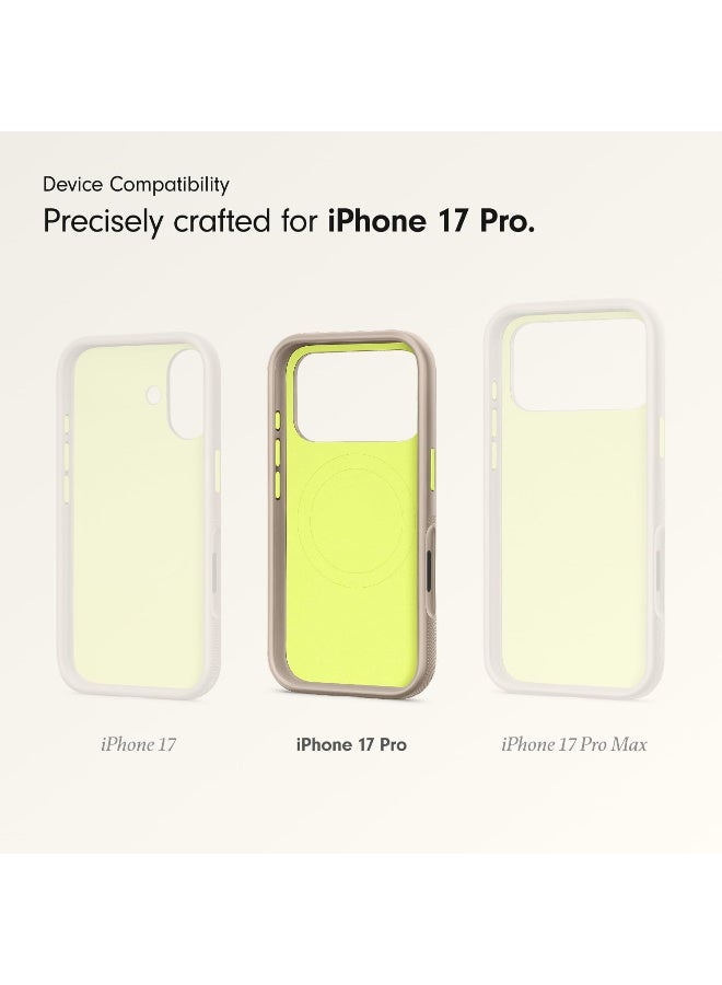 إيكو سيستم غطاء Ecosystem Beats لهاتف iPhone 17 Pro، غطاء متين يدعم الشحن اللاسلكي وحماية الكاميرا، تم اختباره ضد الخدوش والسقوط، ملمس غير لامع مع بطانة من الألياف الدقيقة لهاتف iPhone 17 Pro (أسود إيفرست) - Image 5