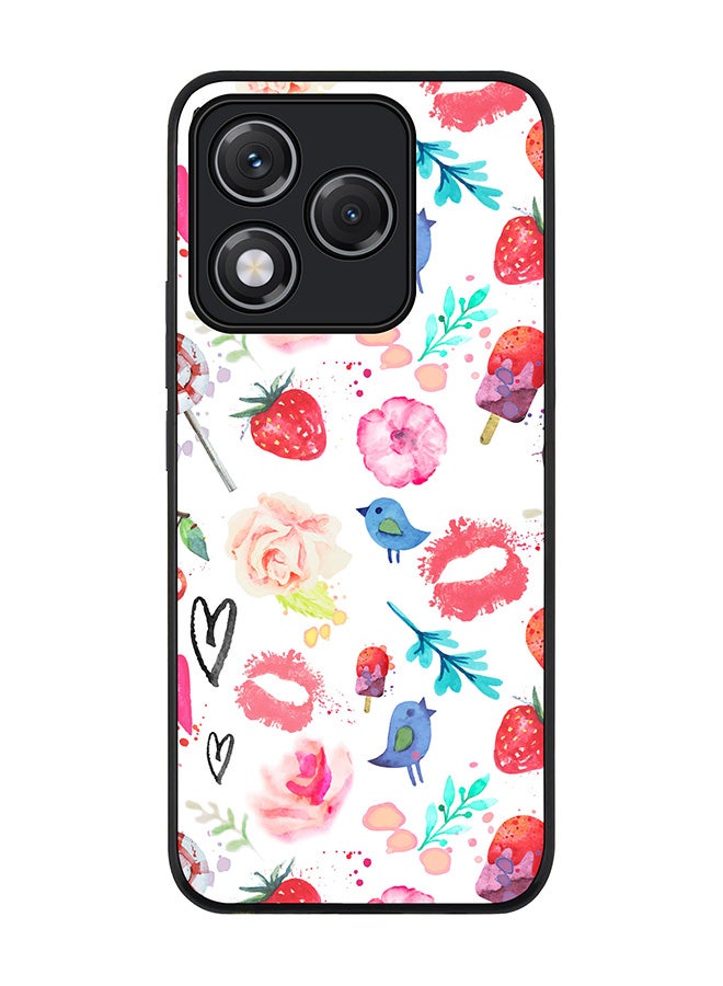 For Honor 400 Lite Case,Slim fit Camera Protection, Shockproof Thin Phone cover  - Summer Fever