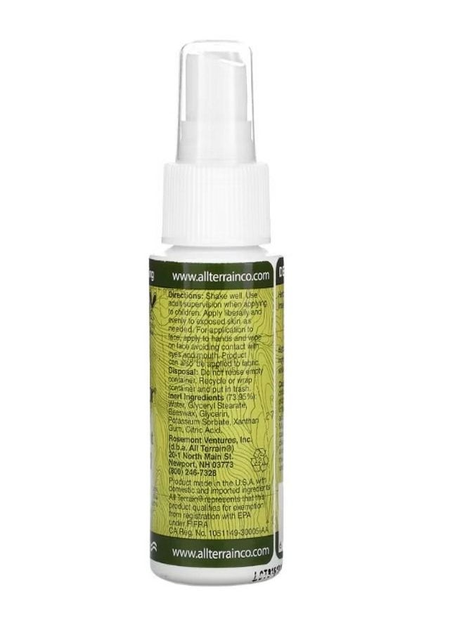 All Terrain Herbal Armor Natural Insect Repellent DEET Free Pump Spray 2.0 fl oz 59 ml  - Image 2