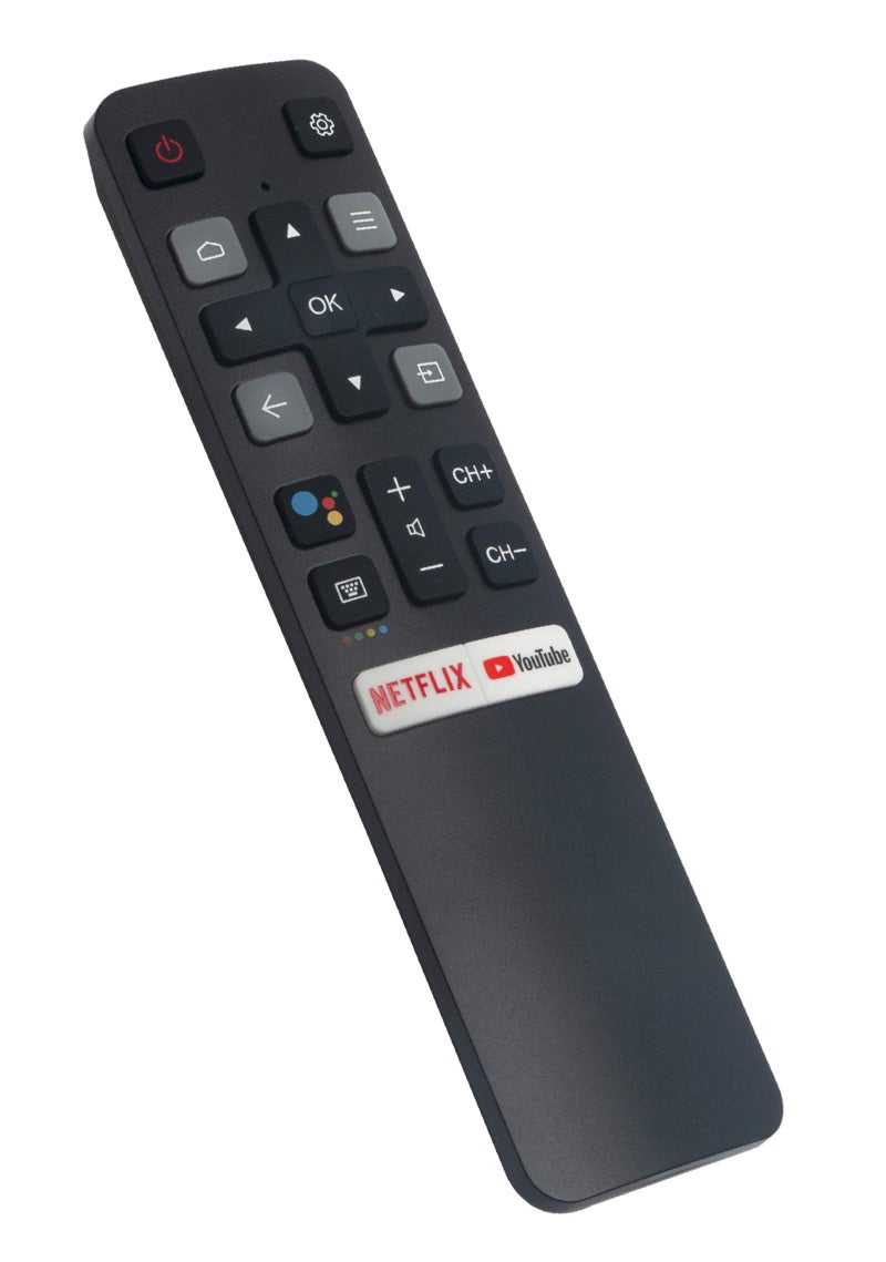 AULCMEET RC802V Replaced Voice Remote Compatible with TCL Android TV 40S330 32S330 65Q637 55Q637 55S430 43S430 65Q637 55Q637 43S434 50S434 55S434 65S434 75S434 32P30S 49P30FS 40S334 32S334 70S430 32A325 32A323 - Image 2