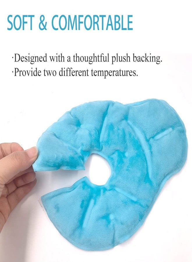 coldchill Reusable Breast Ice Packs, Breast Therapy Pack, Breastfeeding Essentials, for Breastfeeding Relief, Engorgement, Swelling Augmentation, Mastitis, Mastectomy Recovery, 2 Pack (Blue) - Image 4