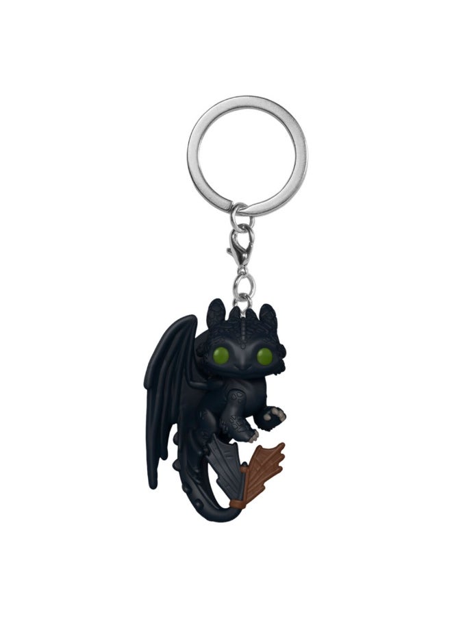 Funko Funko Pocket POP! How to Train Your Dragon Toothless Vinyl Keychain (10 cm)  - Image 2