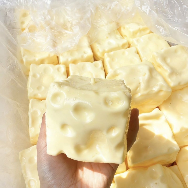 Vaseline Cheese Squishy Toy, Slow Rebound Stress Relief Toy - Image 2