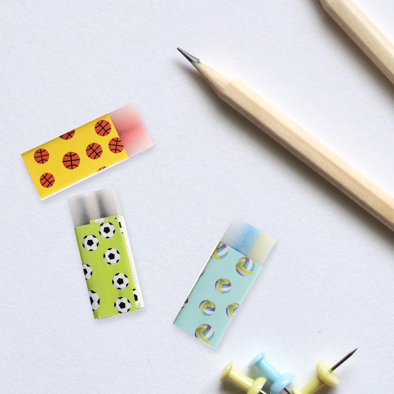 12pcs Small Cartoon Erasers Kids Lovely Erasers Cute Erasers Kids Prizes Erasers - Image 3